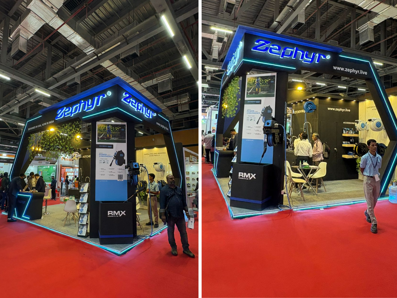 Creative exhibition stand builder project displayed at Messe Frankfurt